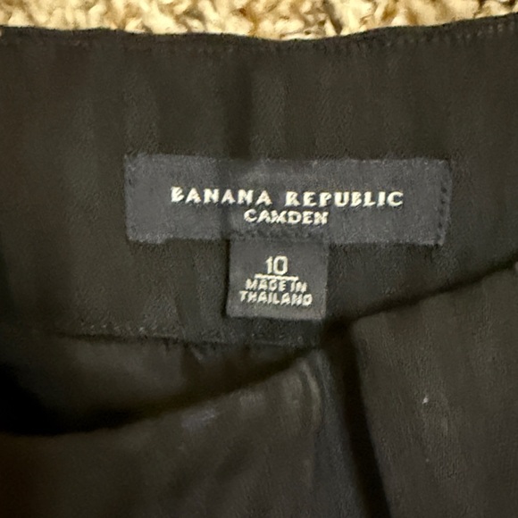 Banana Republic Black Wide Leg Pants - Picture 2 of 8